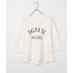 トップス Tシャツ 7分袖Tシャツ カットソー...の詳細画像4