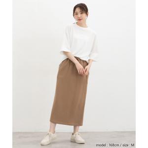 トップス Tシャツ 5分袖Tシャツ カットソー...の詳細画像2
