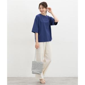 トップス Tシャツ 5分袖Tシャツ カットソー...の詳細画像5