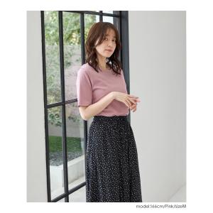 トップス Tシャツ 半袖Tシャツ カットソー ...の詳細画像4