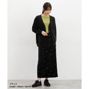 トップス カーディガン 長袖 大きいサイズ し...の詳細画像4