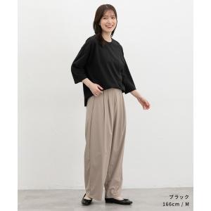 トップス Tシャツ 7分袖Tシャツ カットソー...の詳細画像2