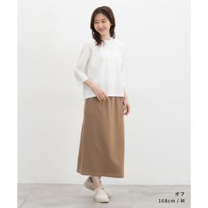 トップス Tシャツ 7分袖Tシャツ カットソー...の詳細画像2