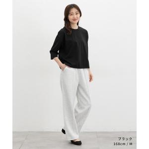 トップス Tシャツ 7分袖Tシャツ カットソー...の詳細画像4