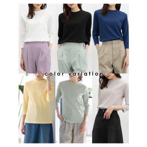 トップス Tシャツ 7分袖Tシャツ カットソー...の詳細画像2