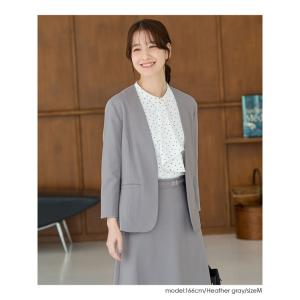 アウター ジャケット ノーカラー セットアップ...の詳細画像4