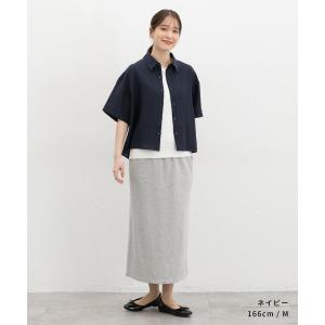 トップス シャツ ブラウス 半袖 ハニさら 接...の詳細画像5