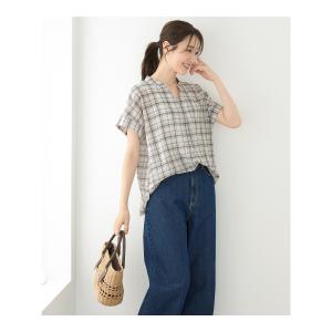 トップス ブラウス 半袖 マオスキッパー フレ...の詳細画像3