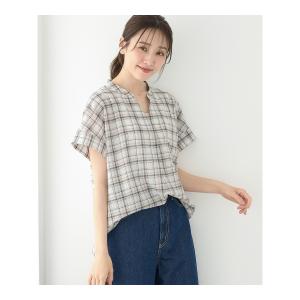 トップス ブラウス 半袖 マオスキッパー フレ...の詳細画像4
