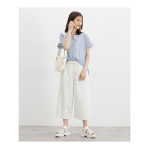 トップス ブラウス 半袖 マオスキッパー フレ...の詳細画像5