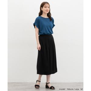 ボトムス パンツ ハニさら 大きいサイズ スカ...の詳細画像2