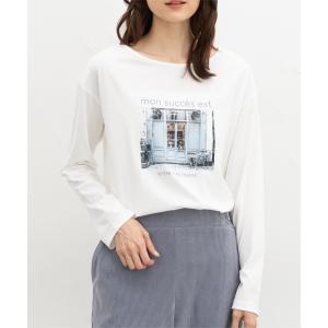 トップス Tシャツ ロンT 長袖Tシャツ カッ...の詳細画像2