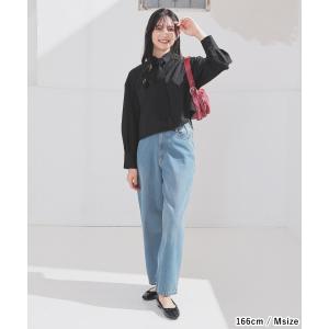 トップス シャツ ブラウス 長袖 ネクタイ付き...の詳細画像4