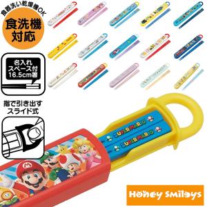 500円 ポッキリ キッズ お箸 箸箱 箸 スライド式 ハシ箱セット