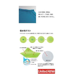 メンズ レディース ドライ Tシャツ ロンT ...の詳細画像3