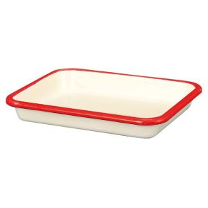 【安心のメーカー直販】バット　富士ホーロー　ハニーウェア　ホーローバットＳ （30取）ホワイト　料理...