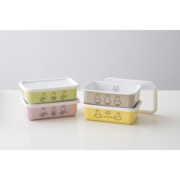 ホーロー 琺瑯 ほうろう 保存容器Mサイズ 保温性抜群 富士ホーロー キッチン雑貨 パステル キッチ...