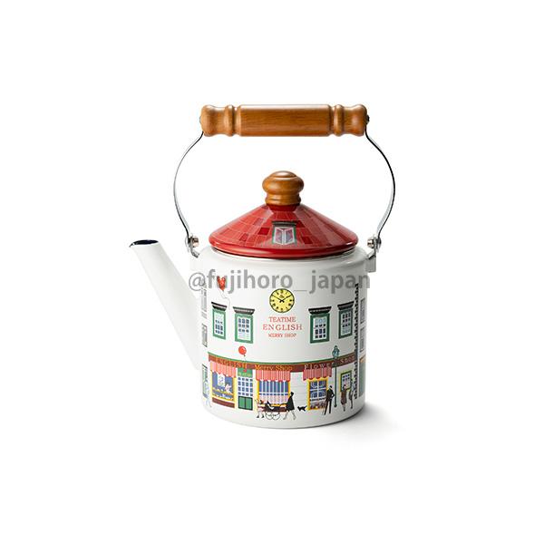 ホーロー 送料無料　ケトル　富士ホーロー ハニーウェア メリーシリーズ ショップ 2.0Ｌケトル  ...