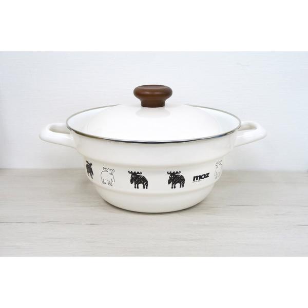 安心のメーカー直販 ほうろう 琺瑯 モズ MOZ 24cm オールインワン スノコ付