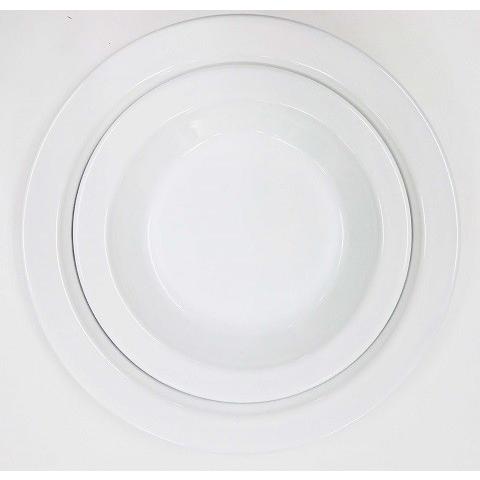 富士ホーロー　ハニーウェア　18cmプレート　ホワイト