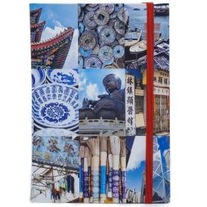 香港日常風景 キャプチャノート〜ブルー 香港ブランドChinabcs