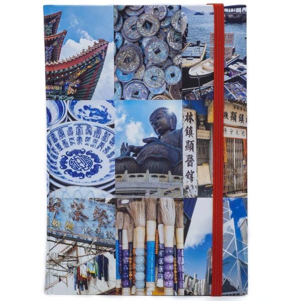 香港日常風景 キャプチャノート〜ブルー 香港ブランドChinabcs 香港雑貨