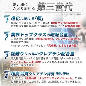 HMB クレアチン サプリ 鋼 国産 HMB ...の詳細画像5
