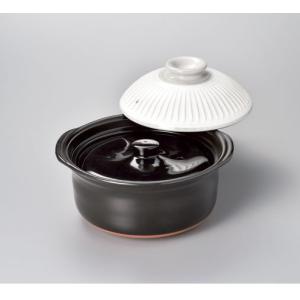 マスタークック 土鍋 3合深鍋 ブラック : 健康綜合開発 Yahoo!店