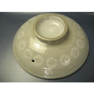 蓋 ふた フタ のみ の販売です☆日本製 銀峯 花三島9号土鍋用 万古焼