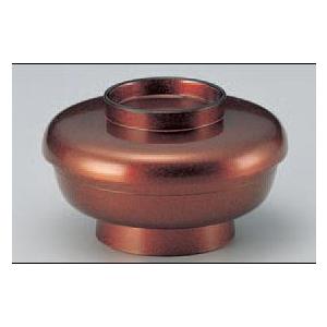 かぶせ丼　梨地内朱【越前漆器】