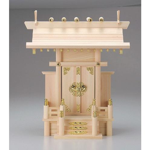 日本製　東濃　ひのき　神棚　一社大新明　761-01-255