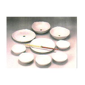 【半額！1837円】美濃焼き・粉引きの器大皿付き小鉢セット