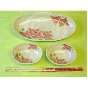 【半額！787円】竹久夢二・楕円皿＆取り皿セット