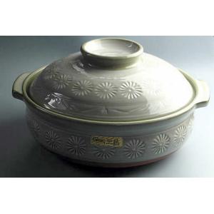 銀峯陶器 萬古焼 花三島 土鍋 11号 5-6人用万古焼 Amazon｜銀峯陶器 萬古焼 土鍋 (深鍋) 11号 5-6人用 花三島 21111