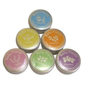 ベビープランツ【小さな小さなハーブ栽培セット】 栽培キット 栽培セット[02]