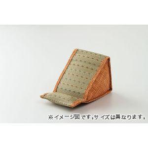 スマホ用 スタンド い草 抗菌防臭 シンプル 小林製薬コバガード使用 約12×20×11cm オレンジ 1120700201001 [13]｜honkeya