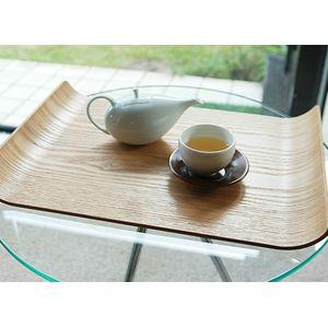 木製トレー ノンスリップ カーブ トレイ ウィロー[01]