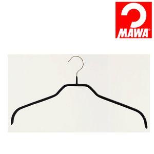 10本セット マワハンガー 滑らないハンガー レディースハンガー ブラック[01]