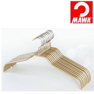 10本セット マワハンガー 滑らないハンガー レディースハンガー ゴールド[01]