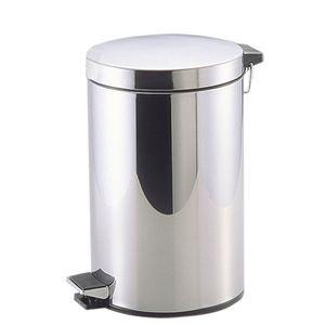 ごみ箱 ペダルペール ステンレス製 12L[01]