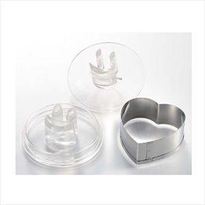 クッキー抜き型 ニコニコフェイス ハート型[01]