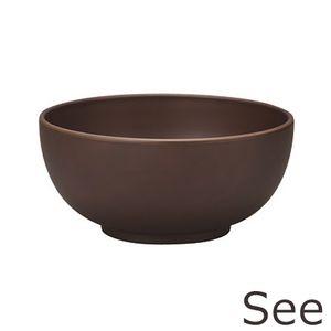 ＳＥＥ 麺どんぶり ダークブラウン[01]