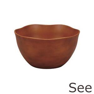 ＳＥＥ 花ボウル ライトブラウン[01]