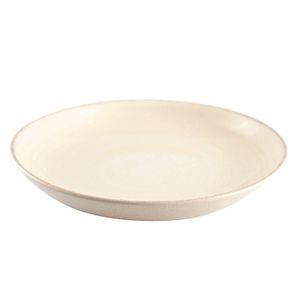 オーガニック パスタプレート ホワイト 55813[01]