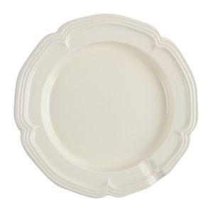 プレート 18cm L ファムプレート Fam Plate 皿 食器 洋食器 陶器 日本製 ラテホワイト FAM-PL-LW Fam ファム[01]｜honkeya