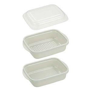 抗菌レンジで簡単蒸し調理器 スクエア ａｔｏｍｉｃｏ シービージャパン CBジャパン[01]