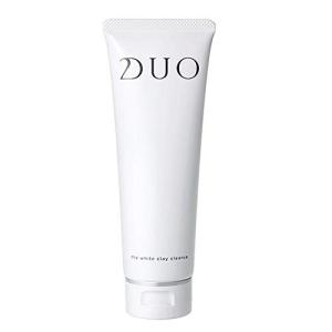 DUO ザ ホワイトクレイクレンズ 120g クリーム状洗顔フォーム【4種類のクレイ配合】シトラス系の香り モイストクリア処方 明るい肌に｜honki-benri