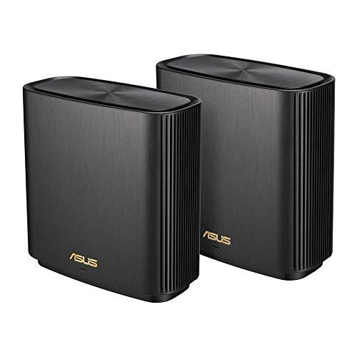 ASUS WiFi 無線 ルーター WiFi6 1201+4804+574Mbps トライバンドメッ...