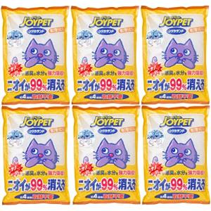 JOYPET(ジョイペット) 猫砂 シリカサンドクラッシュ 4.6L×6個 (まとめ買い) 猫砂の商品画像