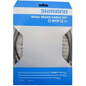 シマノ(SHIMANO) リペアパーツ ブレーキケーブルセット ステンレス ROAD ブラック Y80098019｜honki-benri
